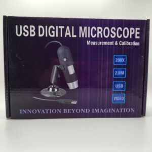 USB Digital Microscope, 20x - 200x